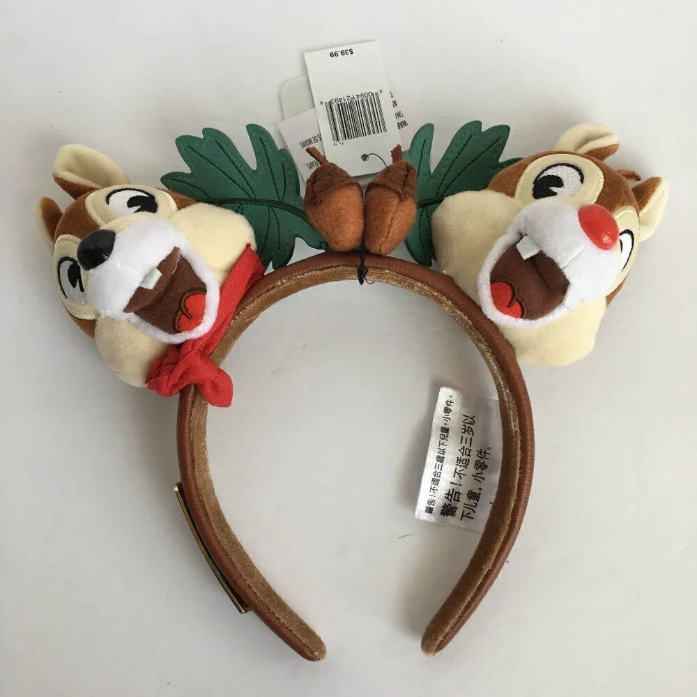 NEW Disney Loungefly Chip‎ 'n Dale Minnie Mouse Ears Fort Wilderness RARE